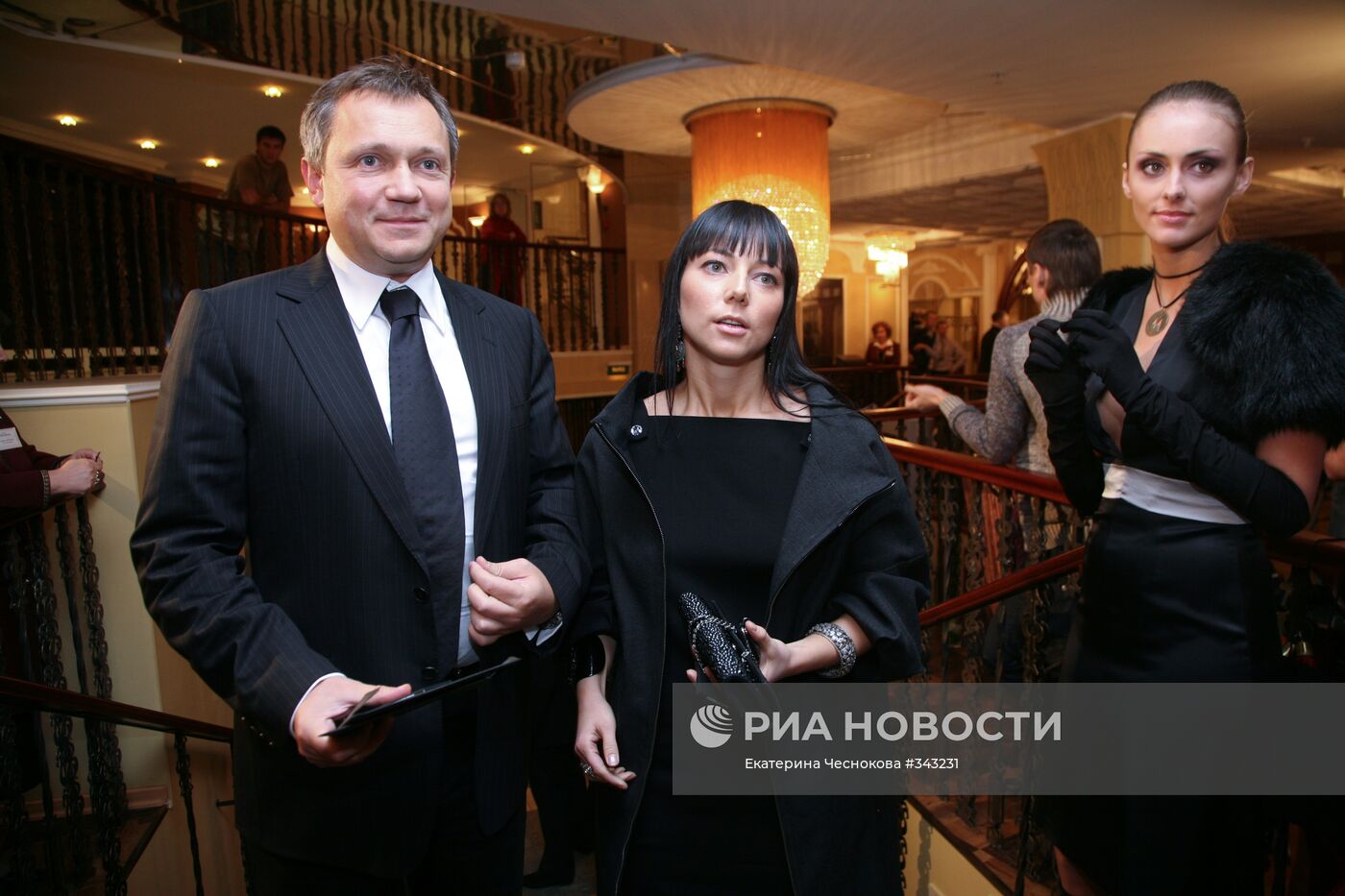 Сергей Пластинин на церемонии вручения премии журнала «GQ»
