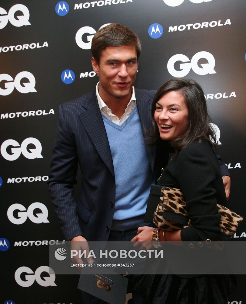 Алексей Гарбер на церемонии вручения премии журнала «GQ»