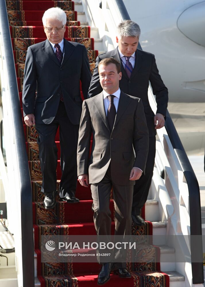Рабочий визит президента России в Актюбинск