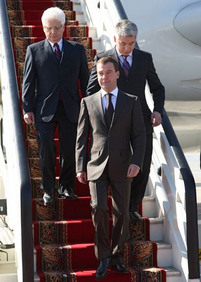 Рабочий визит президента России в Актюбинск