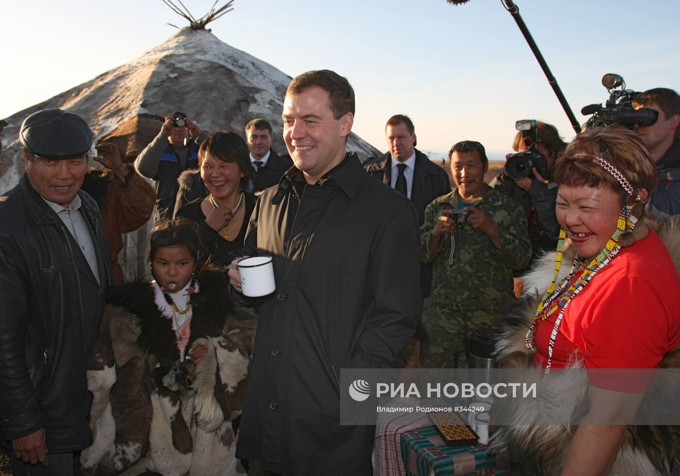 Рабочая поездка президента России в Анадырь