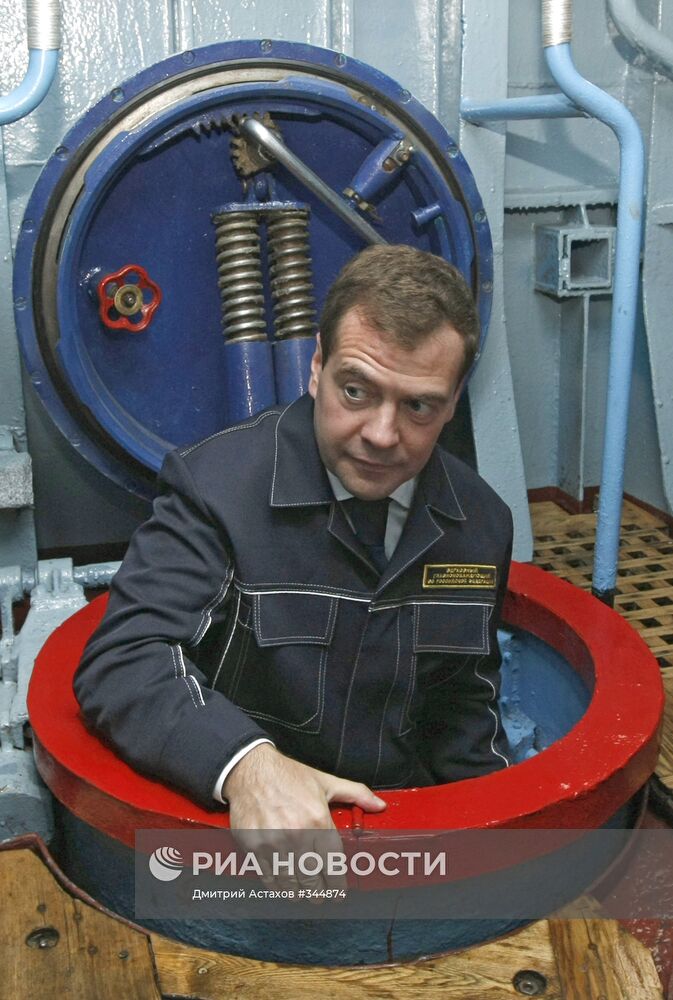 Рабочая поездка президента России на Камчатку