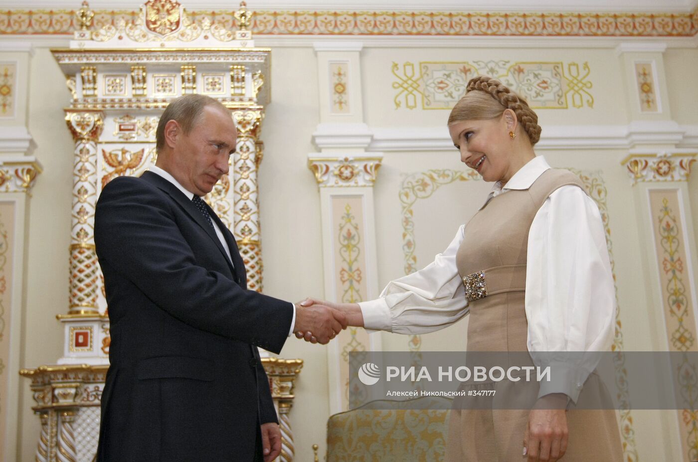Встреча глав правительств России и Украины