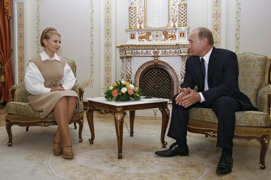 Встреча глав правительств России и Украины