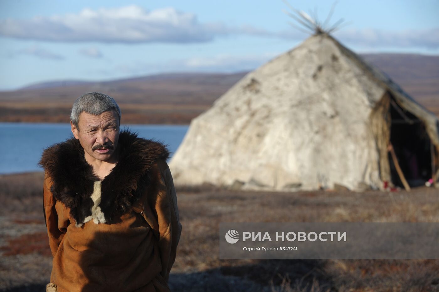 На стойбище чукчей-олневодов поселка Канчалан