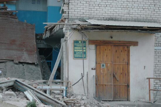 Обрушение лестницы в школе в Оренбургской области