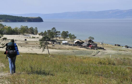 Туризм. Озеро Байкал