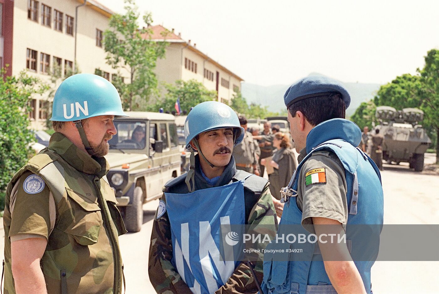 Войска ООН в Сараево