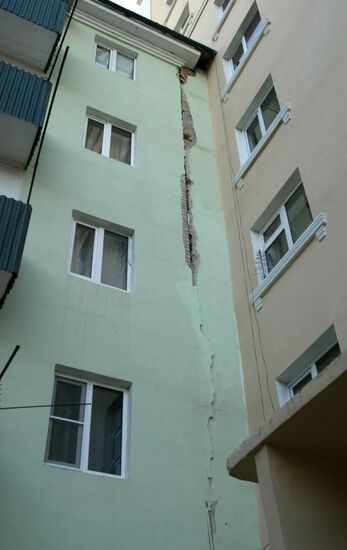 Землетрясение в Чечне