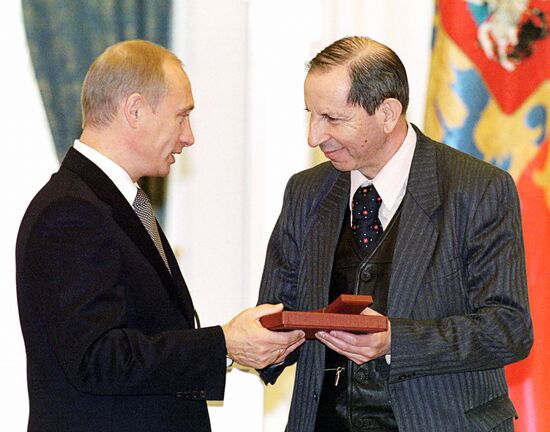 В.Путин и С.Слонимский