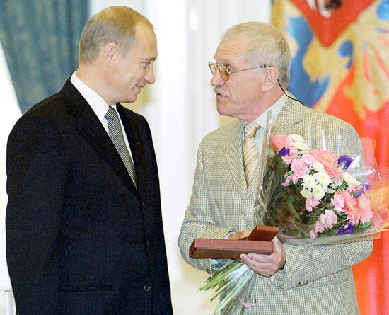 Владимир Путин и Александр Митта