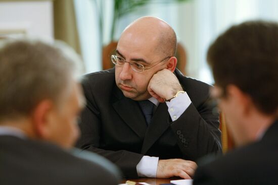 Заседание наблюдательного совета госкорпорации "Внешэкономбанк"
