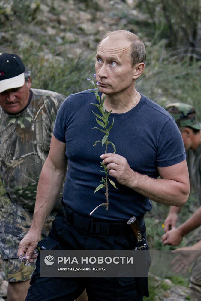Владимир Путин в Тыве
