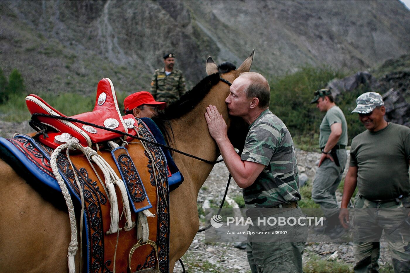 Владимир Путин в Тыве