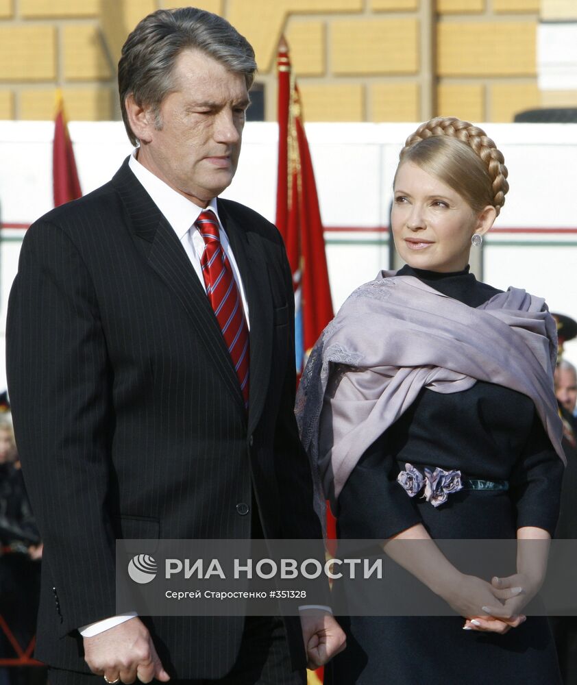 Президент и премьер-министр Украины
