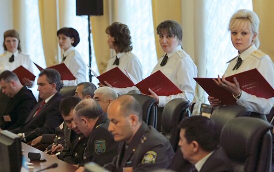 Заседание Совета министров обороны СНГ в Санкт-Петербурге