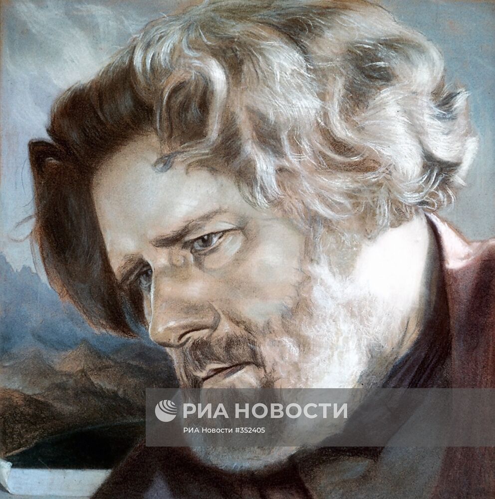 Портрет поэта М. Волошина