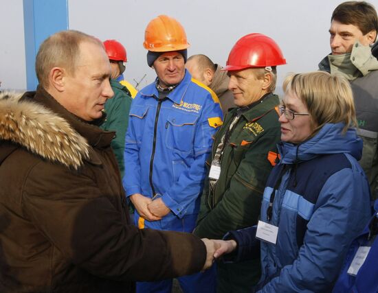 Рабочая поездка по Сибирскому ФО премьер-министра РФ В.Путина