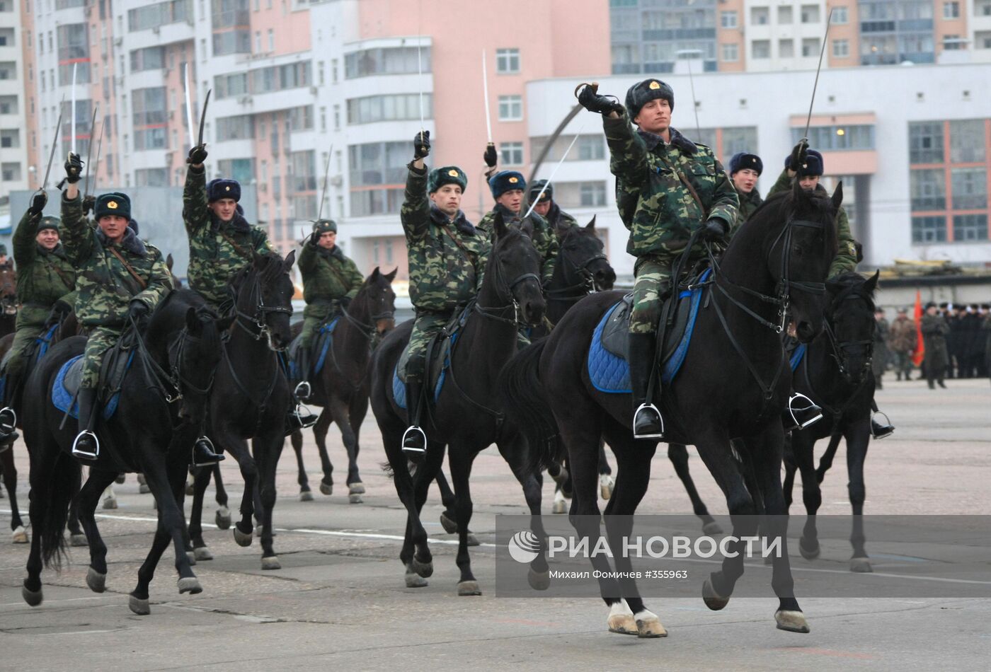 На Ходынском поле прошла репетиция парада
