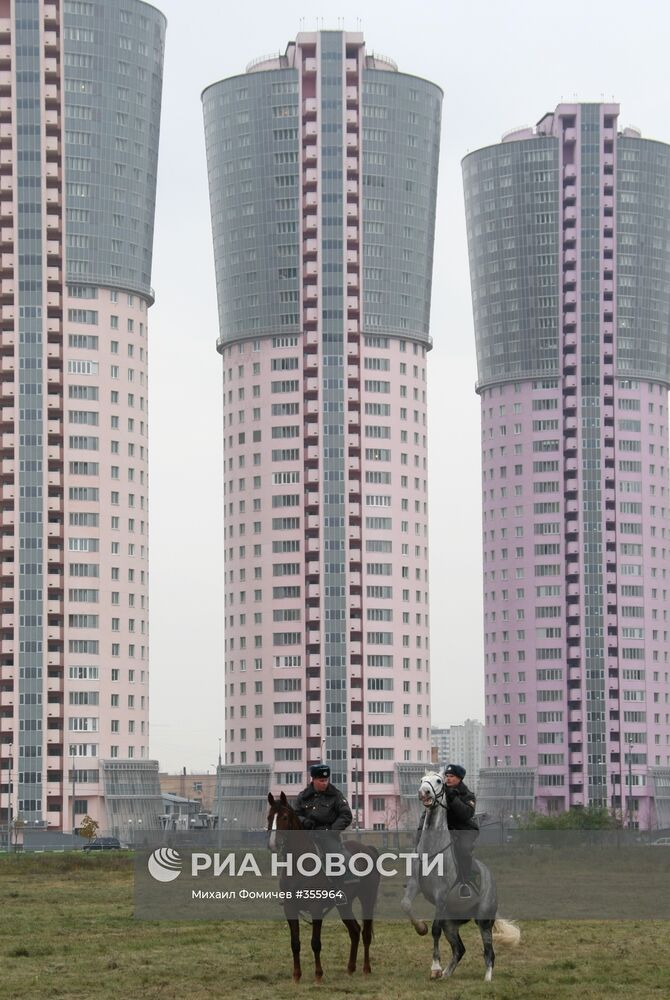 На Ходынском поле прошла репетиция парада