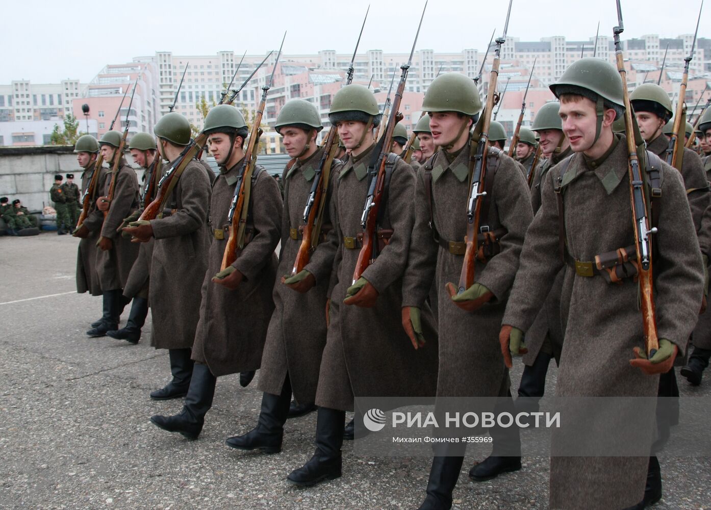 На Ходынском поле прошла репетиция парада