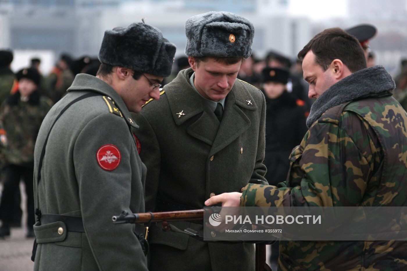 На Ходынском поле прошла репетиция парада