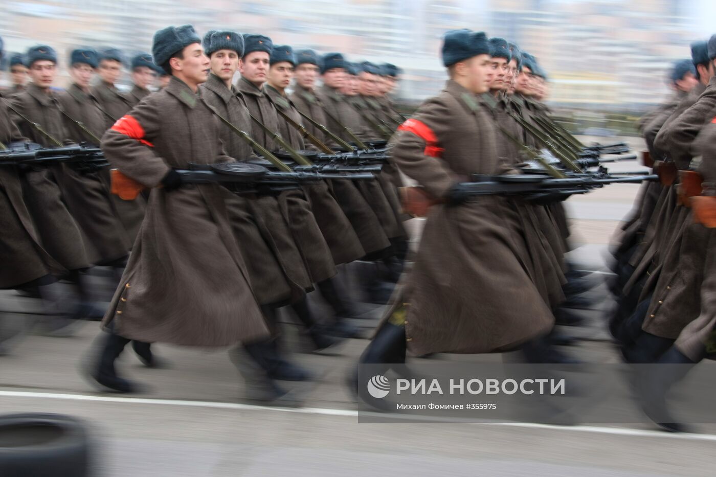 На Ходынском поле прошла репетиция парада