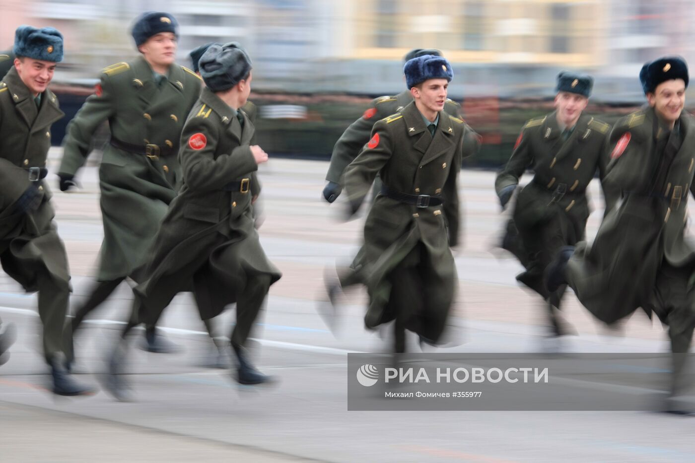 На Ходынском поле прошла репетиция парада