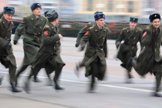 На Ходынском поле прошла репетиция парада