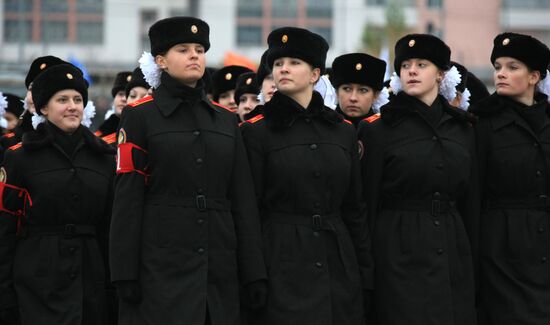 На Ходынском поле прошла репетиция парада