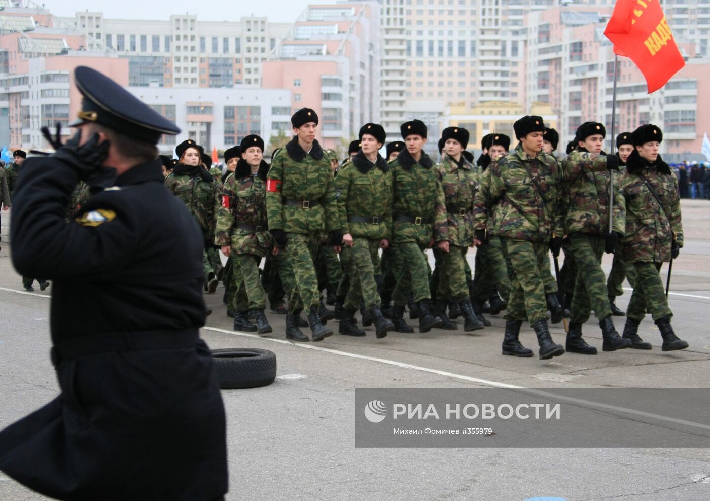 На Ходынском поле прошла репетиция парада