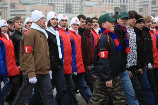 На Ходынском поле прошла репетиция парада