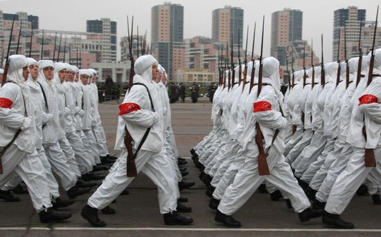 На Ходынском поле прошла репетиция парада