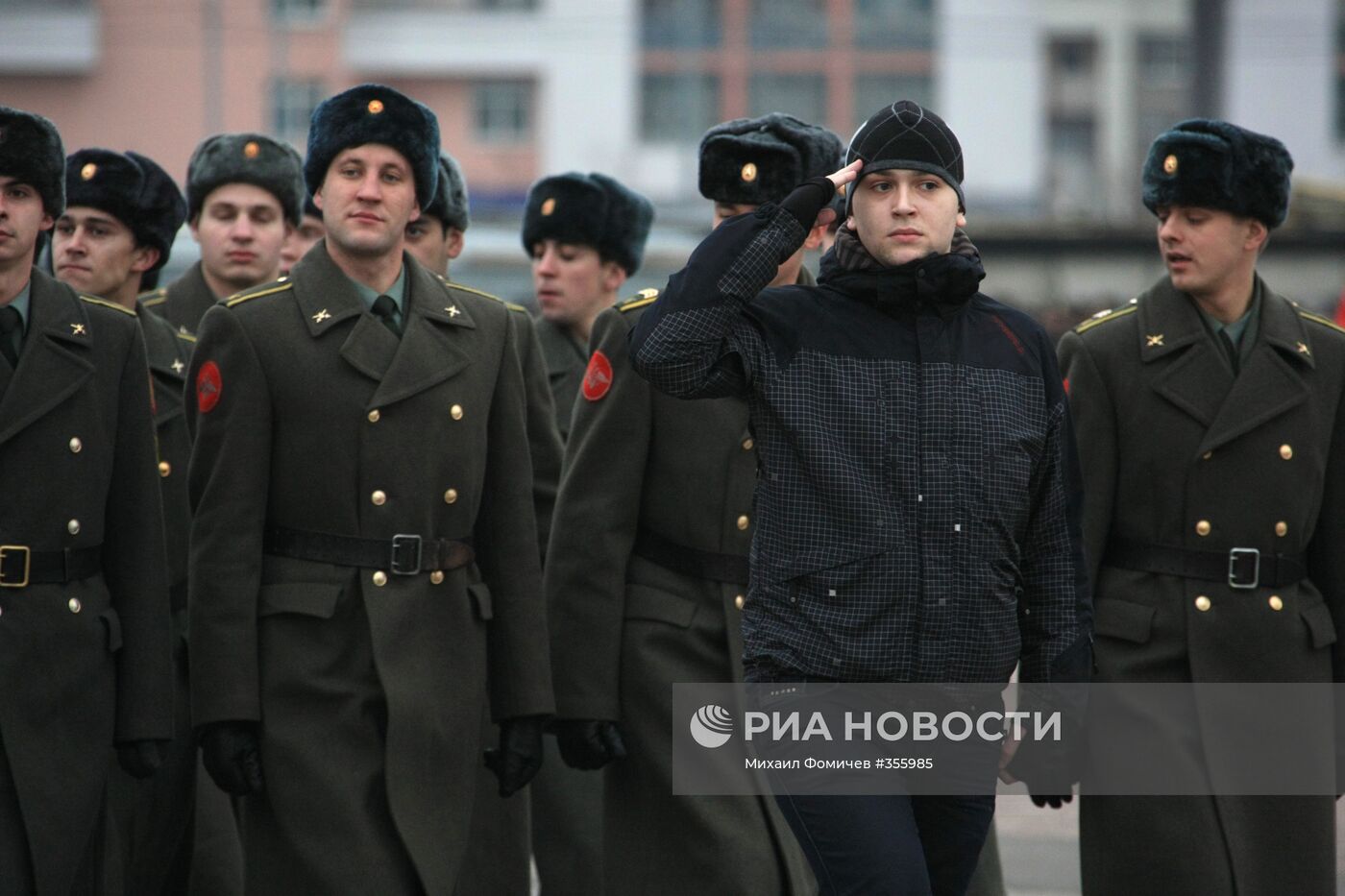 На Ходынском поле прошла репетиция парада