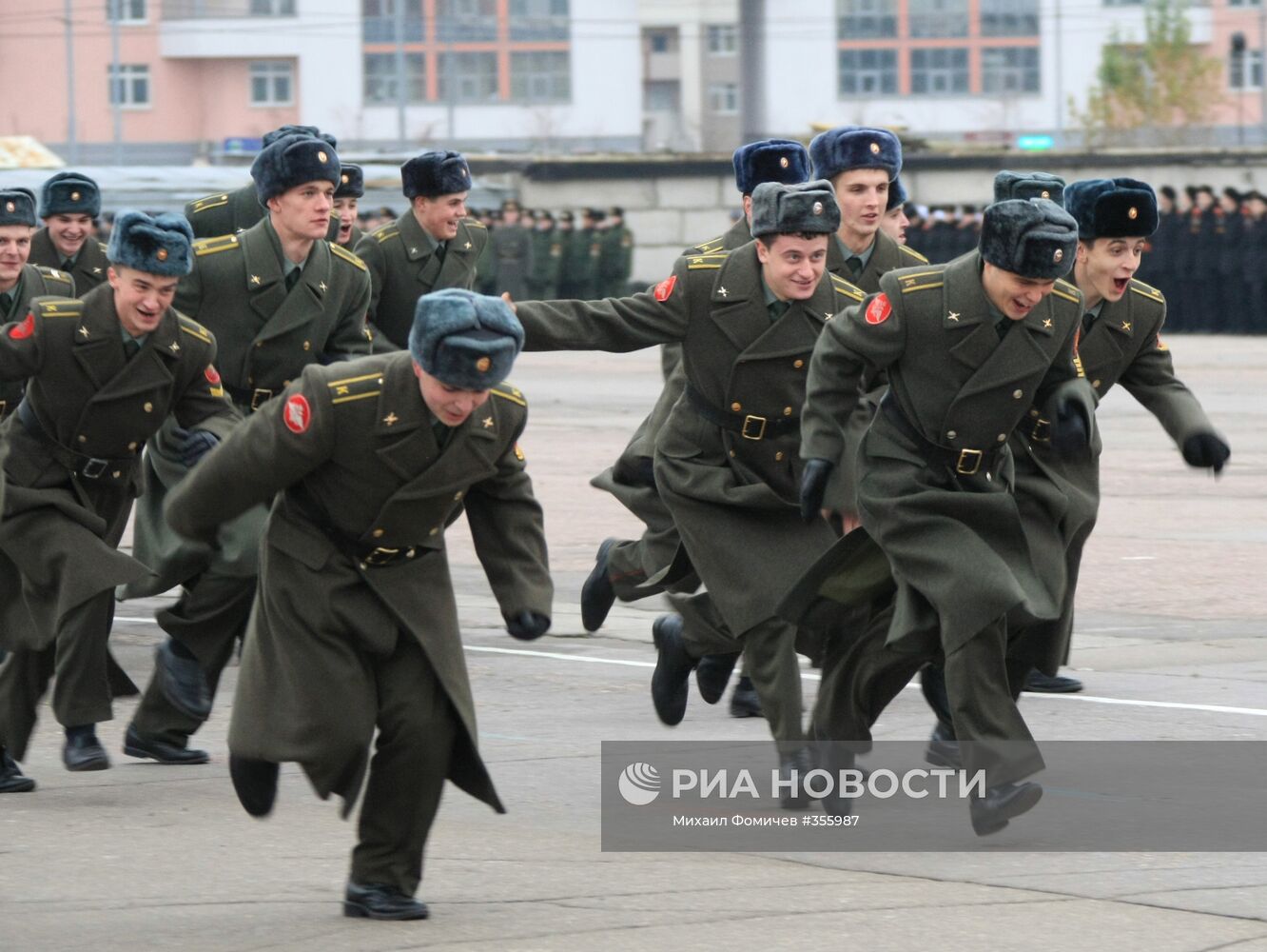 На Ходынском поле прошла репетиция парада
