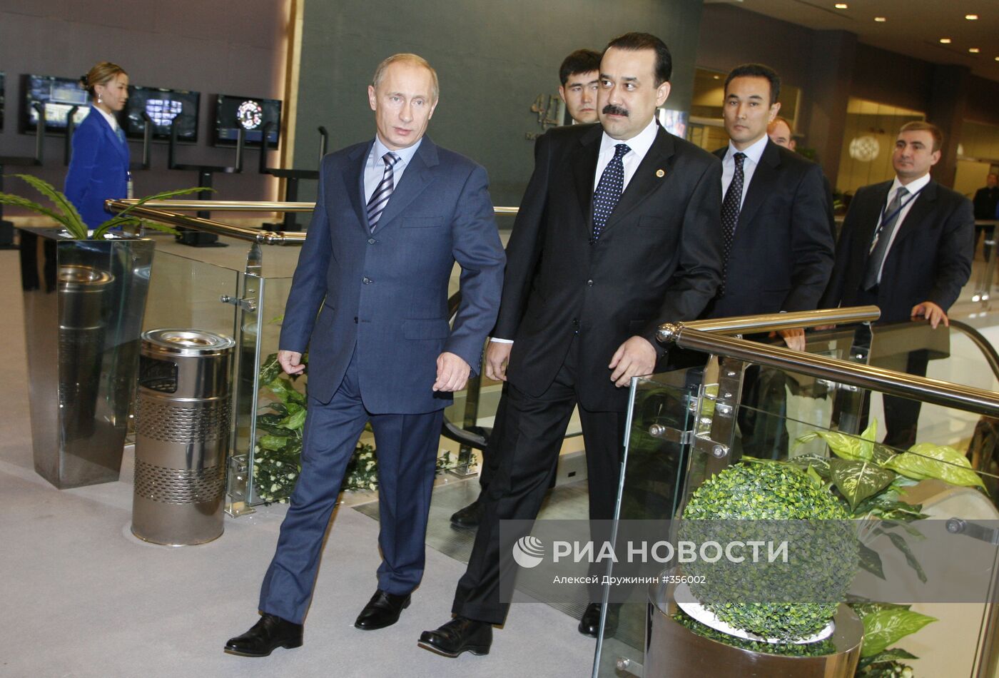 Рабочий визит В.Путина в Казахстан