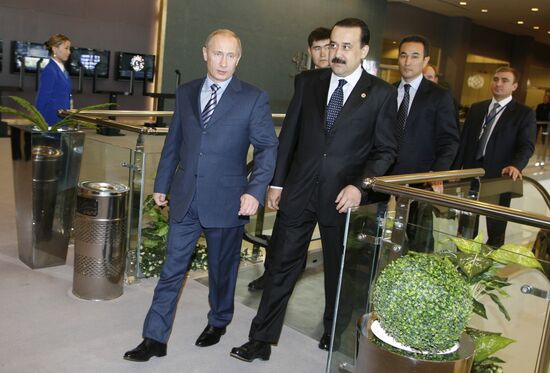 Рабочий визит В.Путина в Казахстан