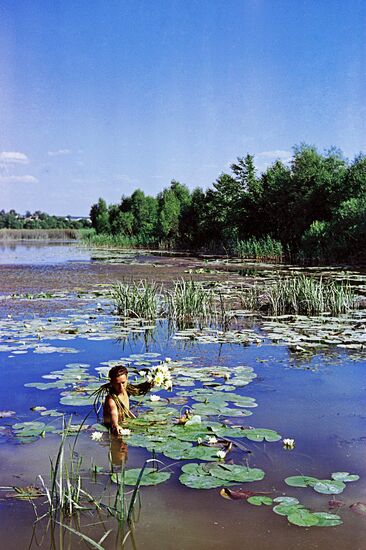На реке Старица в Белгородской области