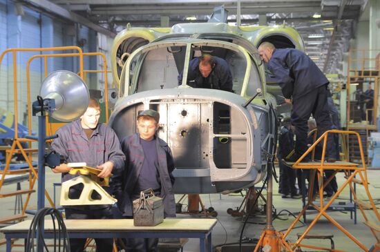 Запущен в серийное производство вертолет КА-52 "Аллигатор"