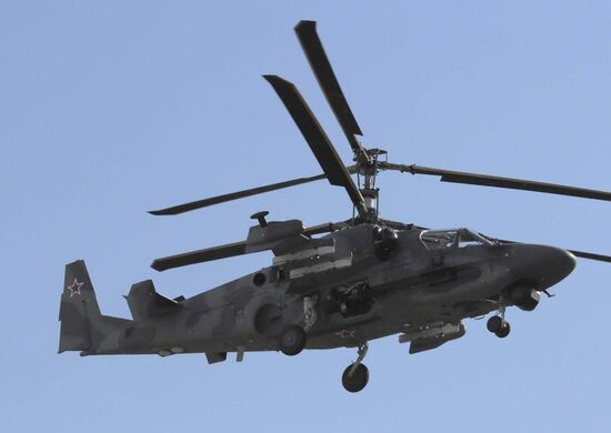 Запущен в серийное производство вертолет КА-52 "Аллигатор"