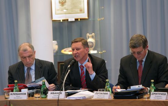 Визит вице-премьера РФ Сергея Иванова в Санкт-Петербург