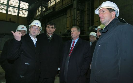 Визит вице-премьера РФ Сергея Иванова в Санкт-Петербург