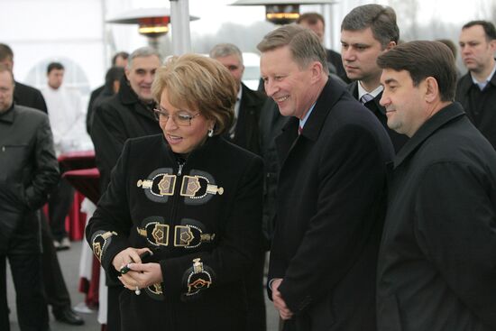 Визит вице-премьера РФ Сергея Иванова в Санкт-Петербург