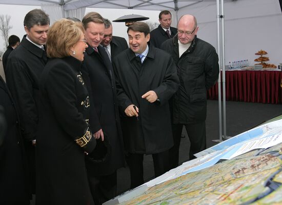 Визит вице-премьера РФ Сергея Иванова в Санкт-Петербург