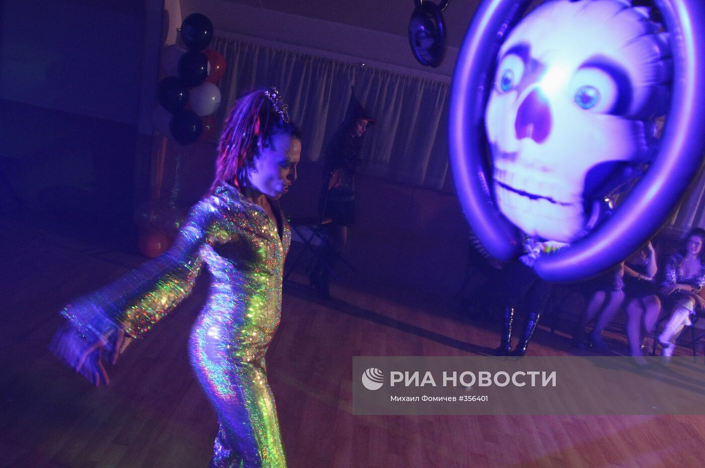 Празднование "Хэллоуина" в Москве