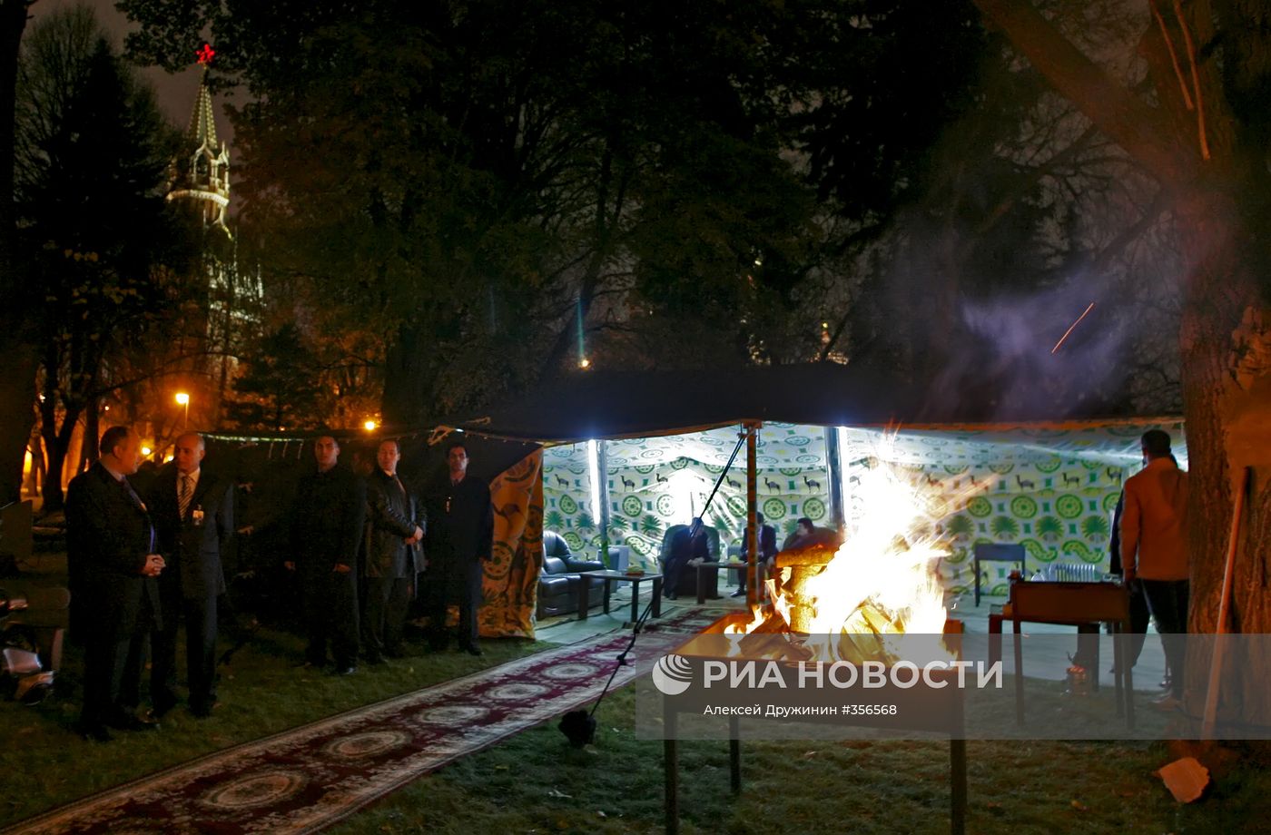 Шатер Муамара Каддафи