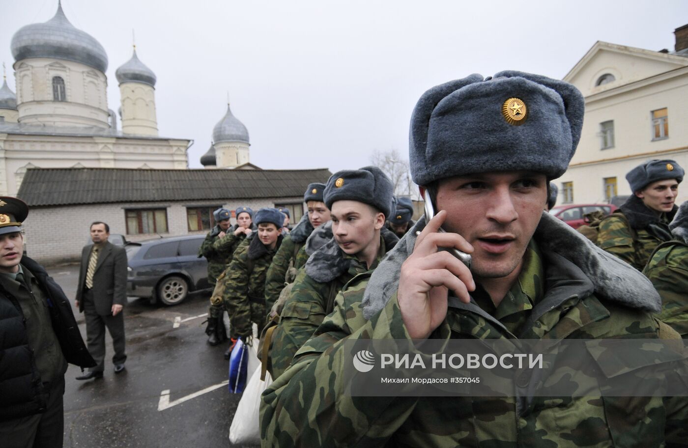 Призыв на военную службу в Великом Новгороде