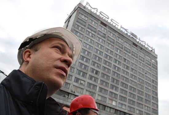 Реконструкция промзоны на территории бывшего ОАО "Москвич"