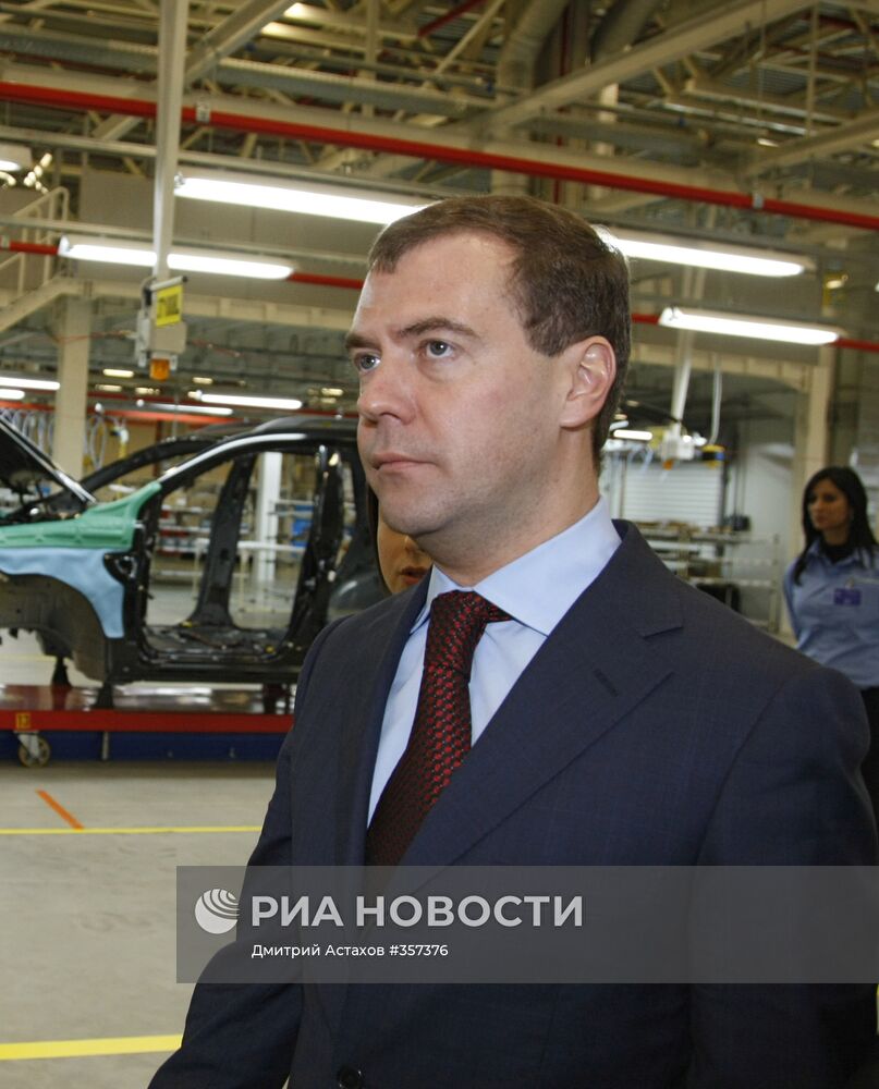 Открытие нового завода "Дженерал Моторс" в Санкт-Петербурге