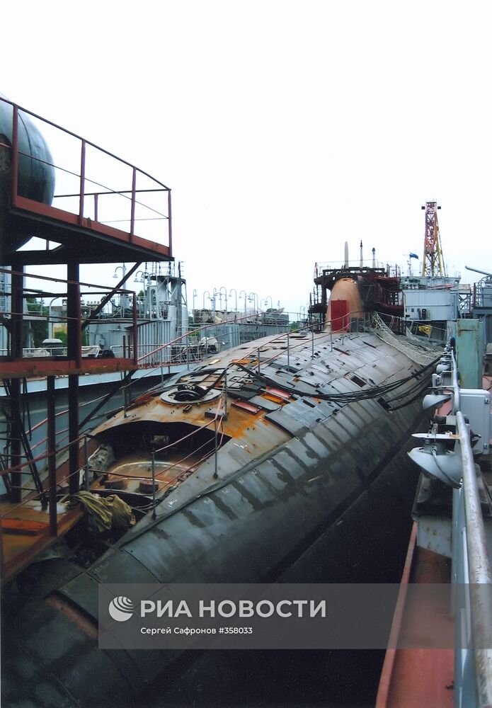 Российская атомная подводная лодка "Нерпа"